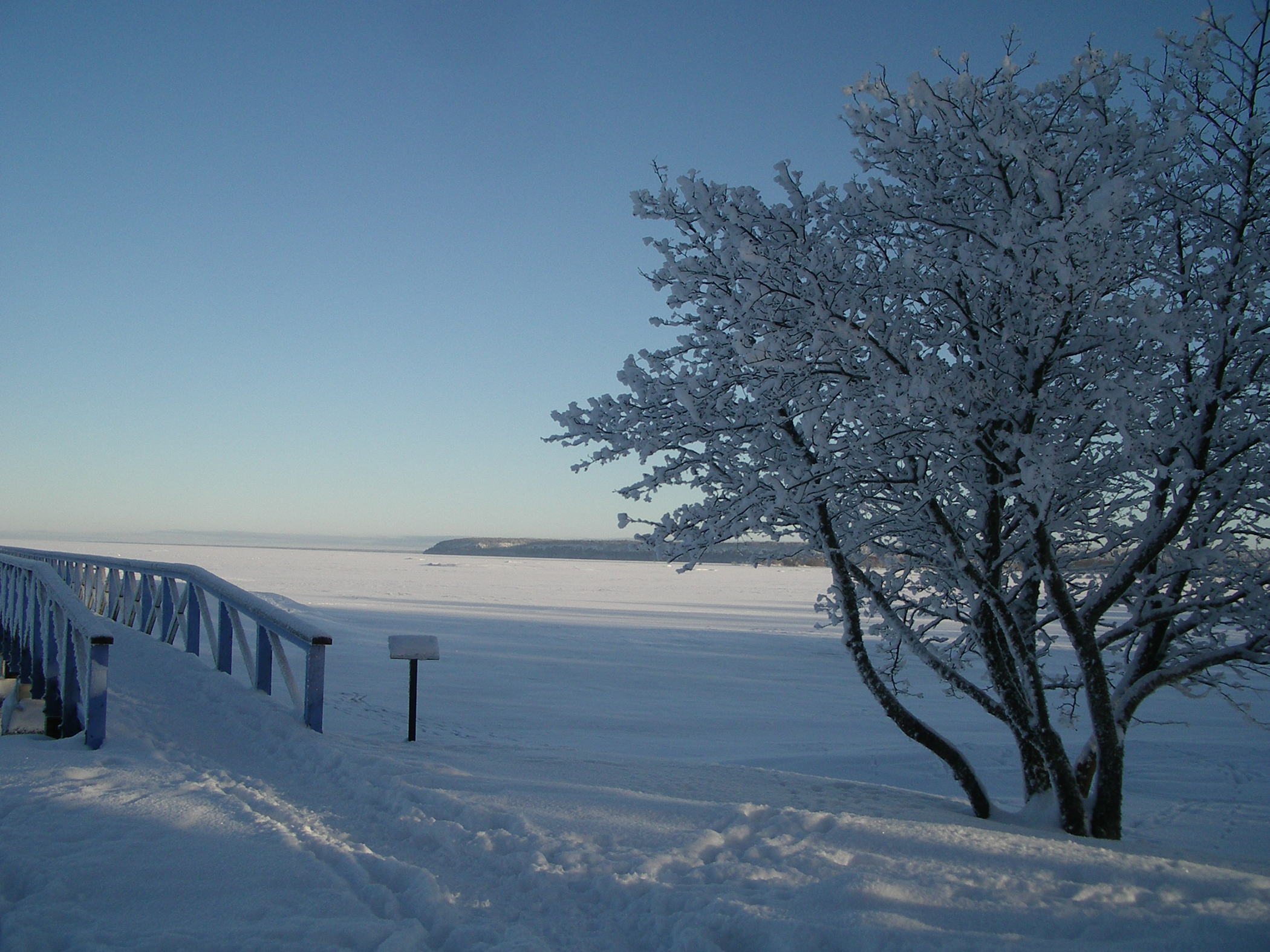 Vinter, snö, jakobs holme, skräcklan, 2010