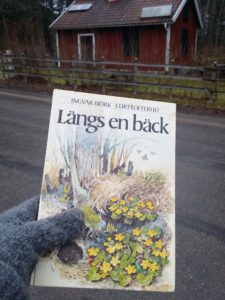 Önafors_Lillånstugan_20170205 bok Längs en bäck
