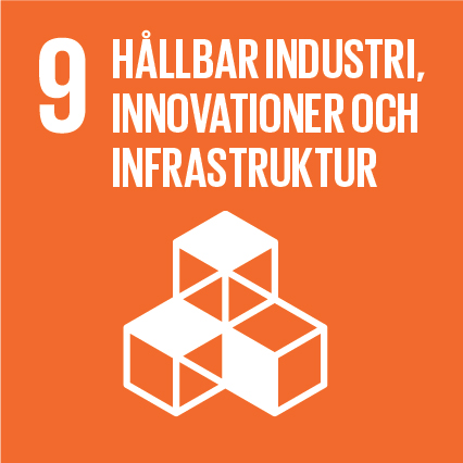 Globala målen Agenda 2030 nr 9 hållbar industri innovationer och infrastruktur