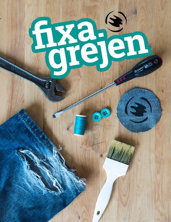 Kampanjbild för Fixa_grejen Miljövänliga veckan 2018